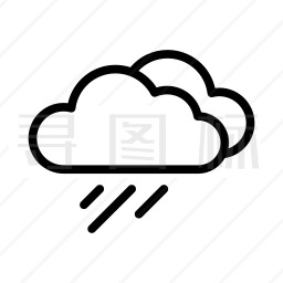 下雨图标