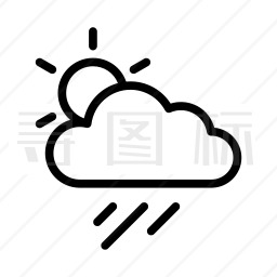 下雨图标