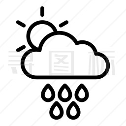 下雨图标