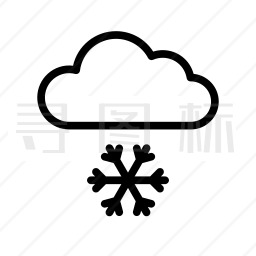 下雪图标