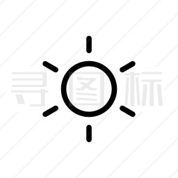 太阳图标