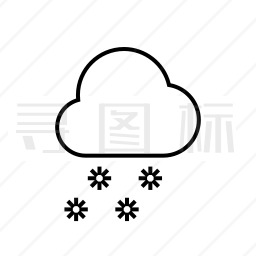 下雪图标