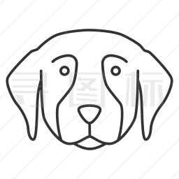 猎犬图标