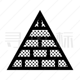 金字塔图标