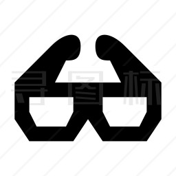 3D眼镜图标