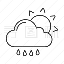 下雨图标