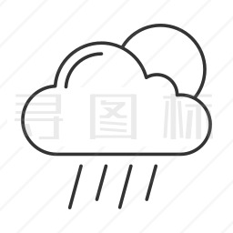 下雨图标