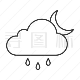 下雨图标