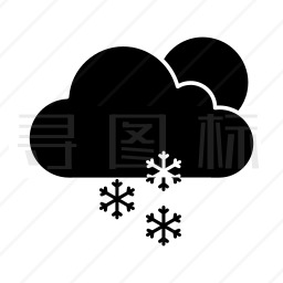 降雪图标