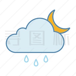 下雨图标