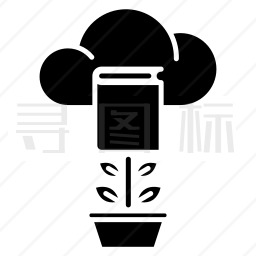 增长图标