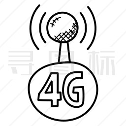 4G信号图标