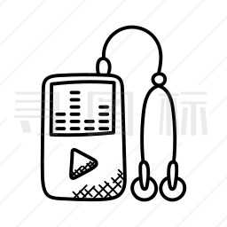 MP3播放器图标