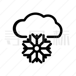 下雪图标