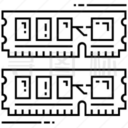 随机存取存储器图标