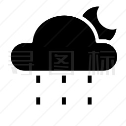 下雨图标