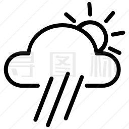 下雨图标