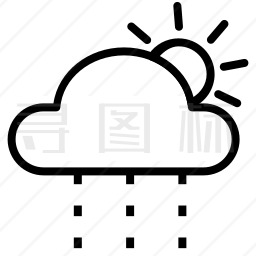 下雨图标