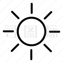 太阳图标