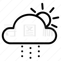 下雨图标