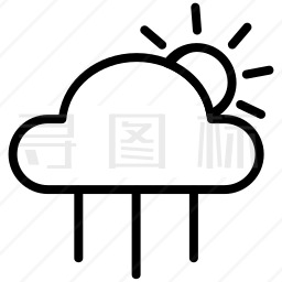 下雨图标