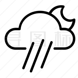 下雨图标