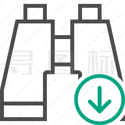 双筒望远镜图标