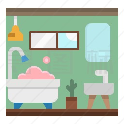 浴室图标