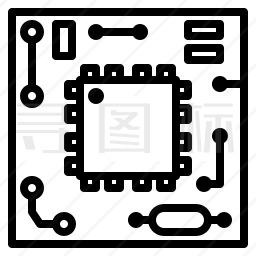 电路板图标