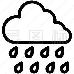 下雨图标