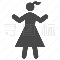 女孩图标