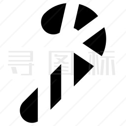 拐杖糖果图标