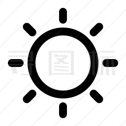 太阳图标