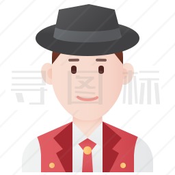 瑞士男人图标