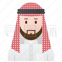 穆斯林男性图标