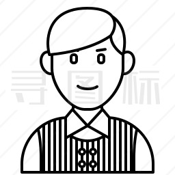 丹麦男人图标