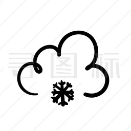 下雪图标