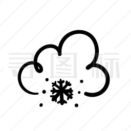 下雪图标