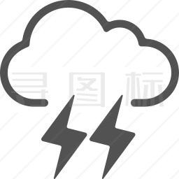 打雷图标