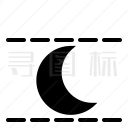 夜晚图标