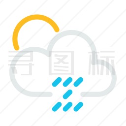 下雨图标