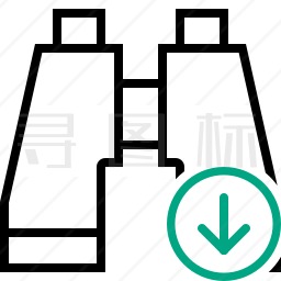 双筒望远镜图标