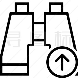 双筒望远镜图标