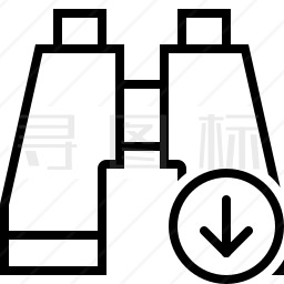 双筒望远镜图标