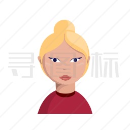 金发女郎图标