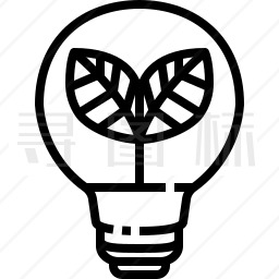 能源灯泡图标