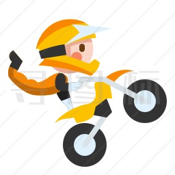 越野摩托车图标