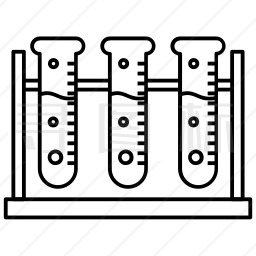 试管图标