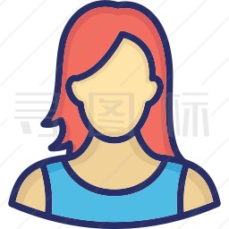 女孩图标