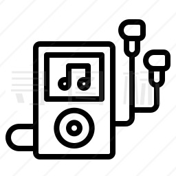 MP3播放器图标